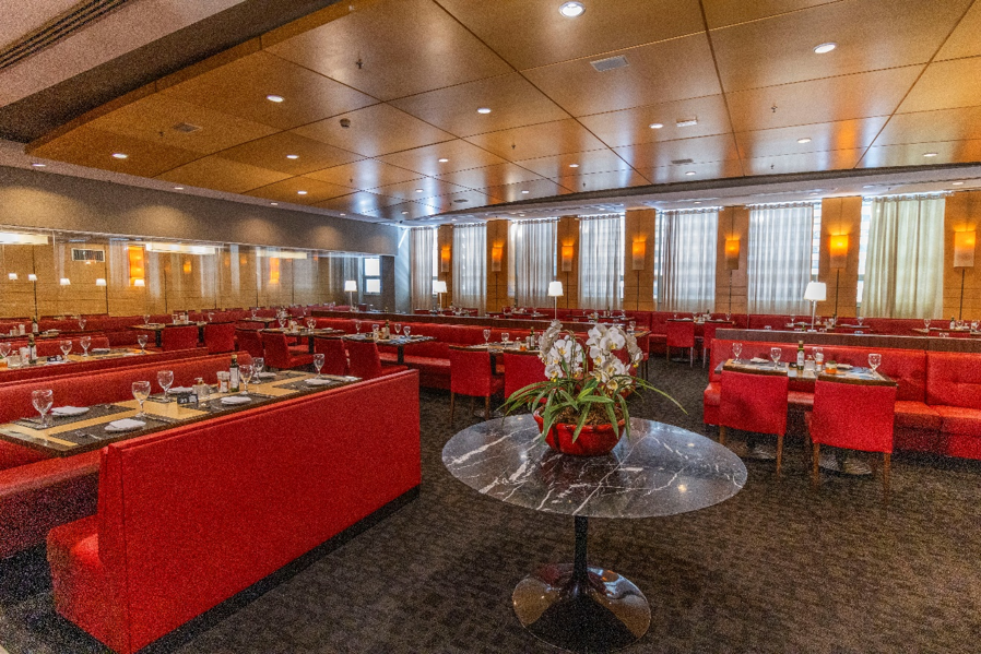 Foto: Restaurante W3 do Hotel Nacional Inn Jaraguá São Paulo. Fonte: Divulgação Nacional Inn Hotéis