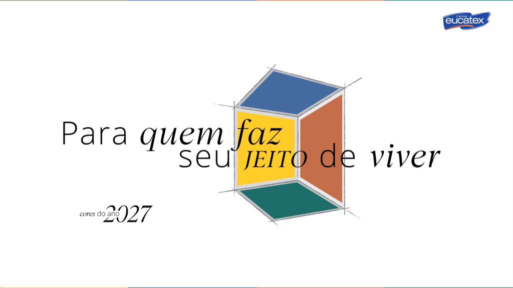 Cores do Ano 2027 da Tintas Eucatex / Crédito: Divulgação
