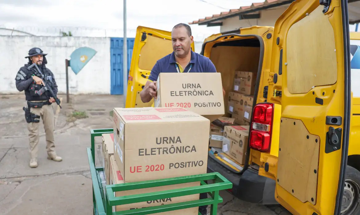 a eletronica forças armadas segurança votação