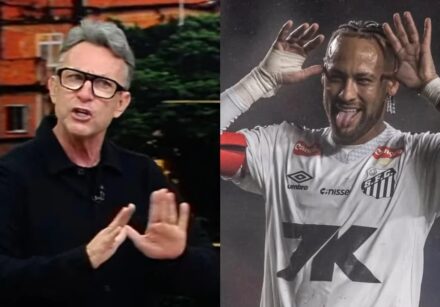 Neymar aceitou o convite de Neto para participar de “Os Donos da Bola”