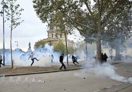 prostestos paris