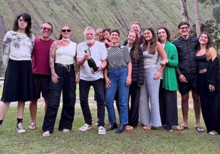 José de Abreu reuniu a mulher, os quatro filhos, noras e netos em almoço no Rio