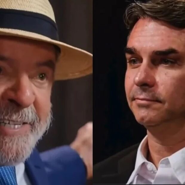 Lula e Flávio Bolsonaro foram inseridos por inteligência artificial em cena de “Avenida Brasil”