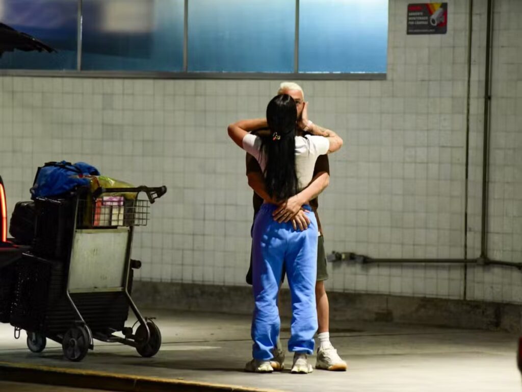 Vizinhos relataram ter ouvido gritos e choro durante a discussão