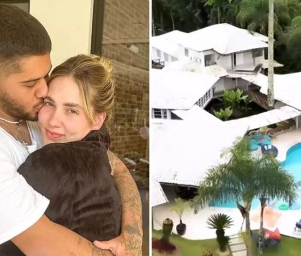 Virginia Fonseca e Zé Felipe construíram a mansão durante o casamento