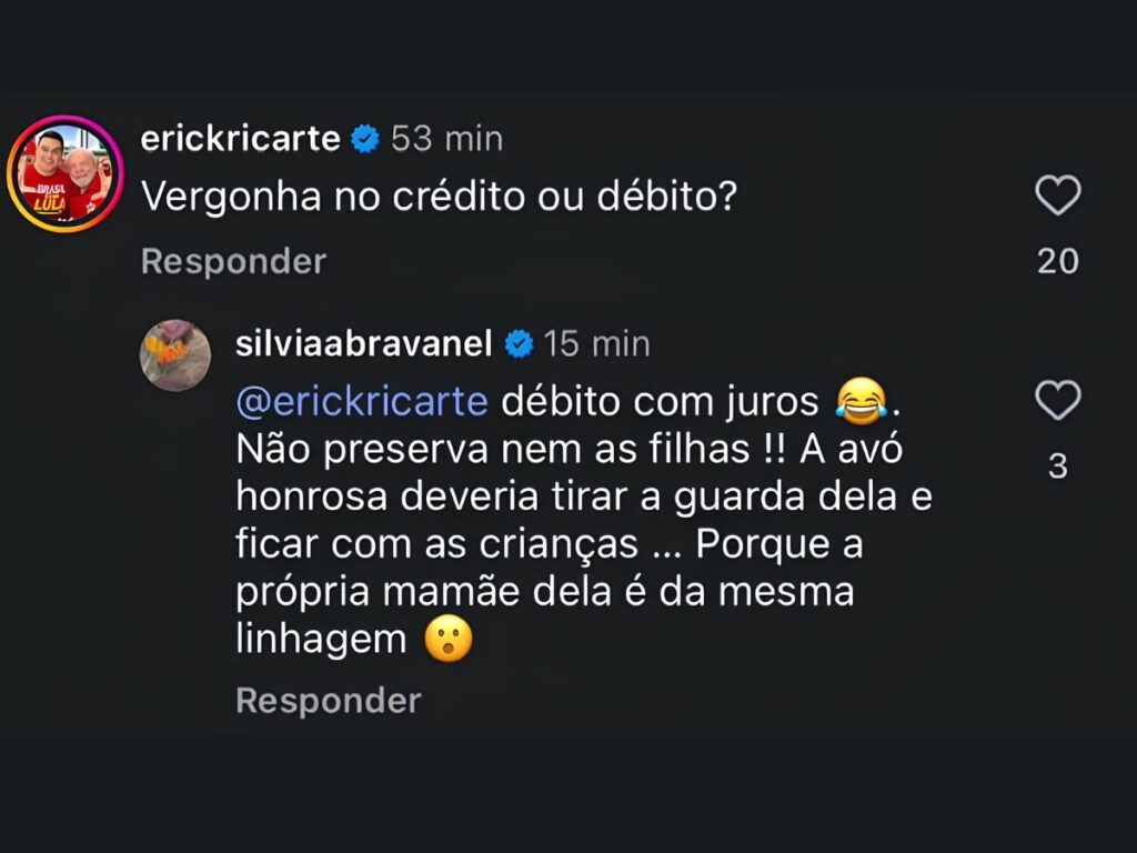 Influenciadora apareceu com notas de dólar presas à roupa durante festa