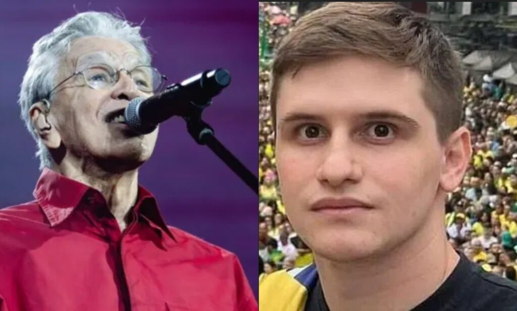 Lucas Pavanato, deputado federal eleito por São Paulo, é alvo de um pedido de indenização de R$ 50 mil apresentado por Caetano Veloso.