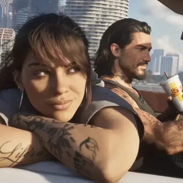 Lucia e Jason são os protagonistas de GTA VI, ambientado em Vice City