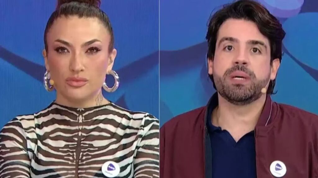 Matheus Baldi rebateu a colega durante o debate sobre a votação presidencial