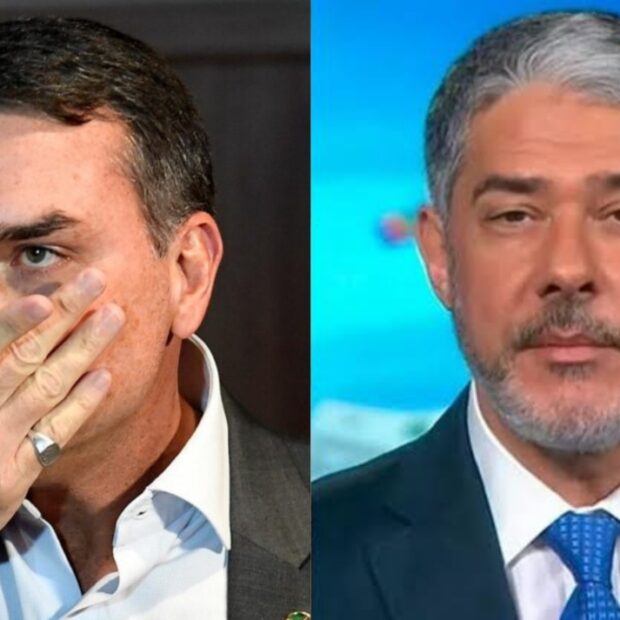 William Bonner publicou uma foto do próprio olho no Instagram e movimentou as redes sociais com uma resposta usando um emoji de coroa.