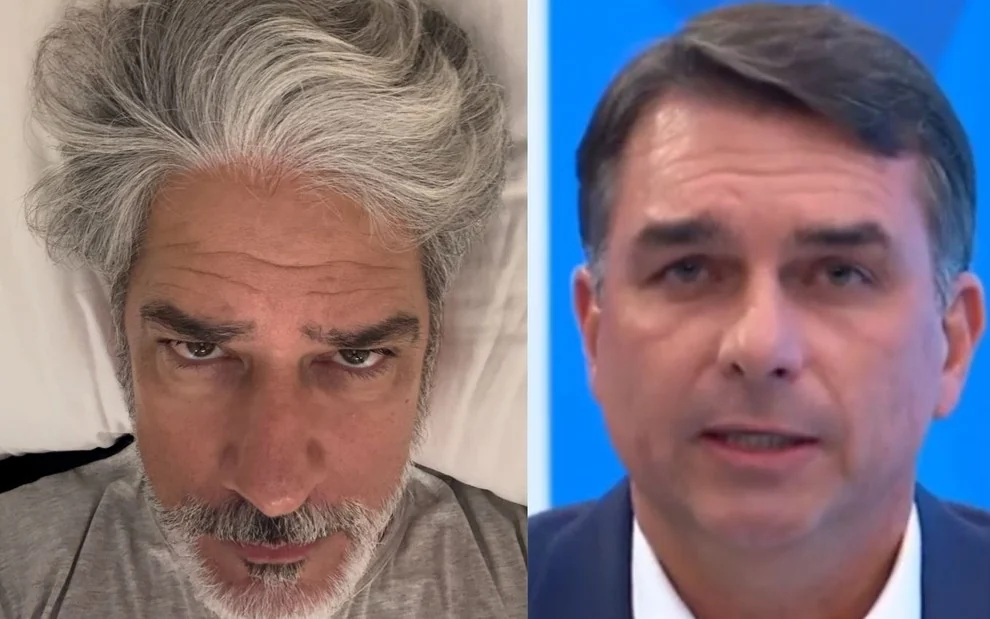 O jornalista William Bonner respondeu a uma seguidora que brincou sobre se declarar rainha do Reino Unido.