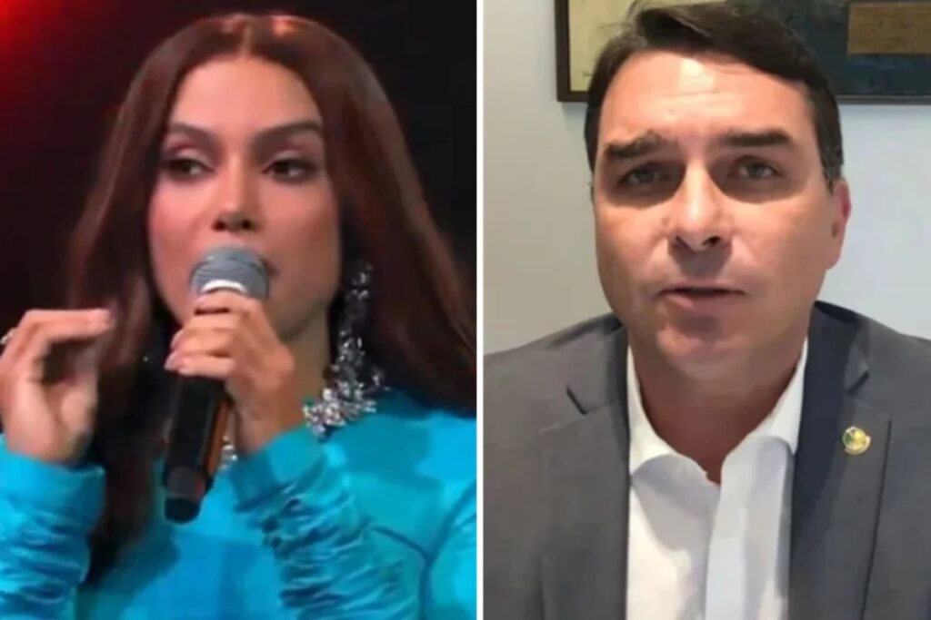  Artista usou humor para rebater a carta divulgada por Flávio Bolsonaro