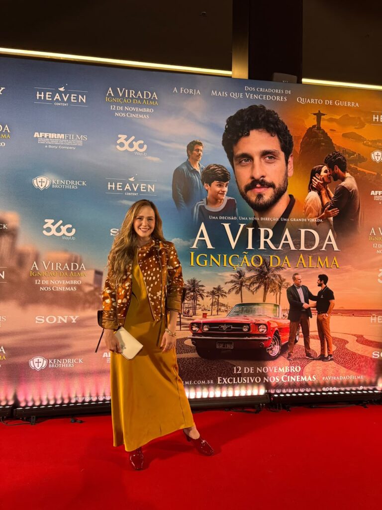 Lhays Macedo celebra a participação em A Virada – Ignição da Alma, produção com estreia prevista para 12 de novembro.