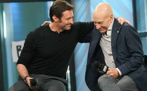 patrick stewart e hugh jackman