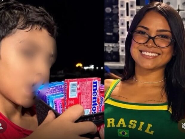 Matheus vendia balas e bombons no Mercado dos Peixes, em Fortaleza